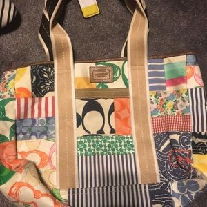 COACH SHOULDER PURSE